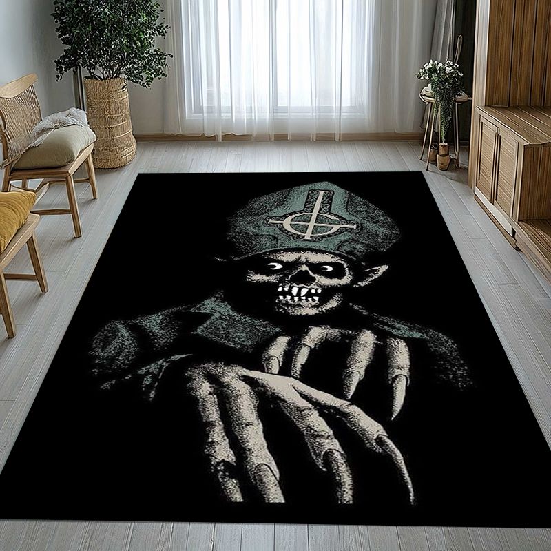 Kids Outdoor Flooring - Rock Metal Dark Ghost Band Papa