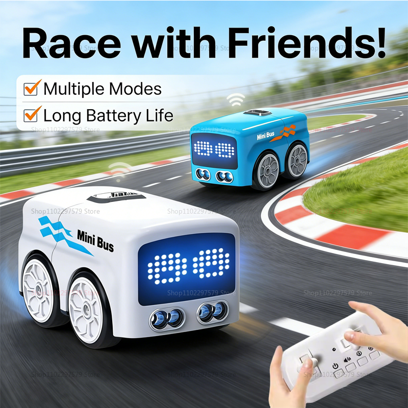 RC Mini Bus for Kids Gesture C - огляд і ціна Kids Outdoor Learning Activities