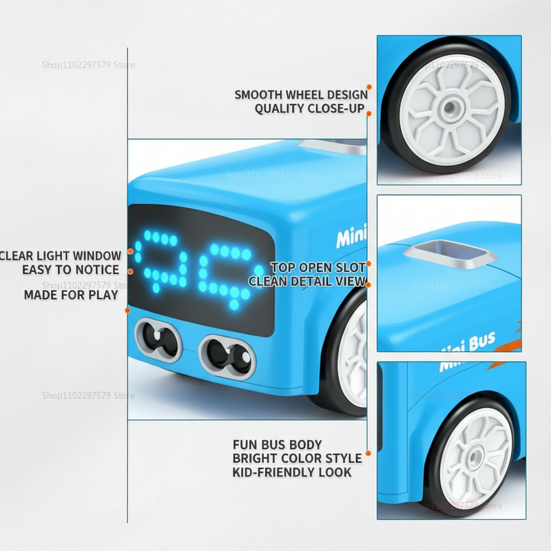 RC Mini Bus for Kids Gesture C - огляд і ціна Kids Outdoor Learning Activities