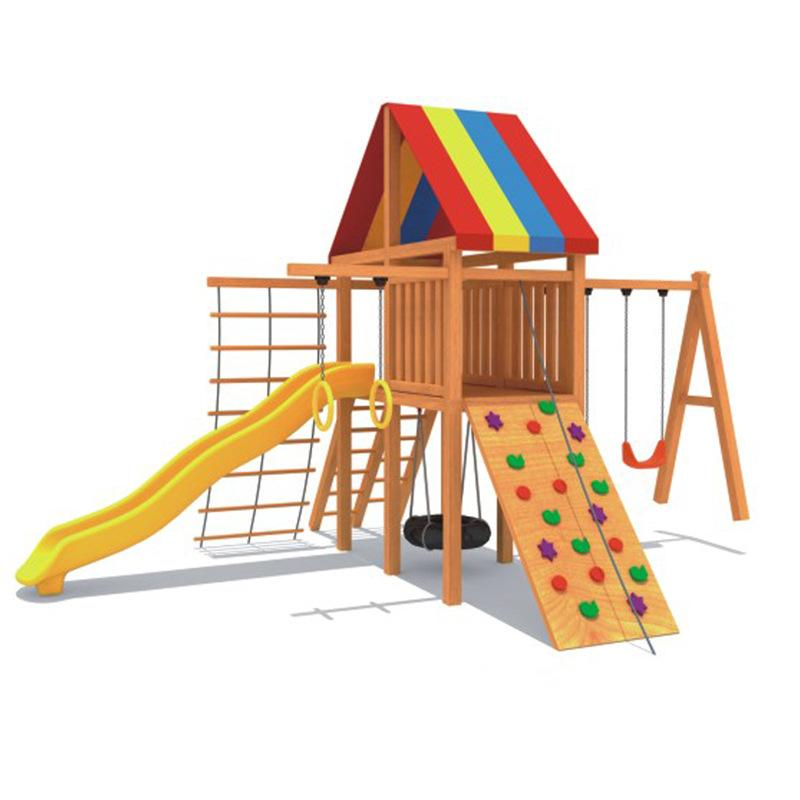 Children Cute Squirrel Play Ce - огляд і ціна Kids Outdoor Wooden Climbing Frame