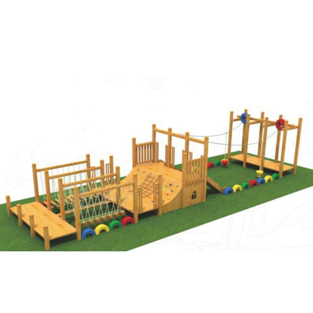 Best Selling Custom Colorful M - огляд і ціна Kids Outdoor Wooden Climbing Frame