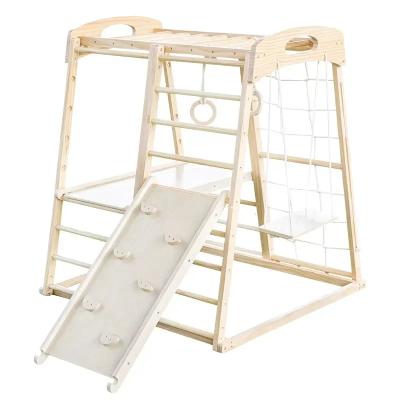 Wooden Climbing Frame Playgrou - огляд і ціна Kids Outdoor Wooden Climbing Frame