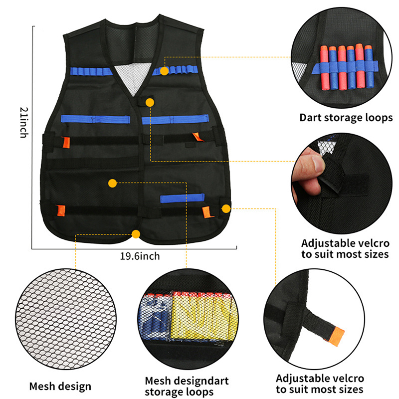 SNEW Kids Tactical Vest Suit K - огляд і ціна Kids Outdoor Easter Toys