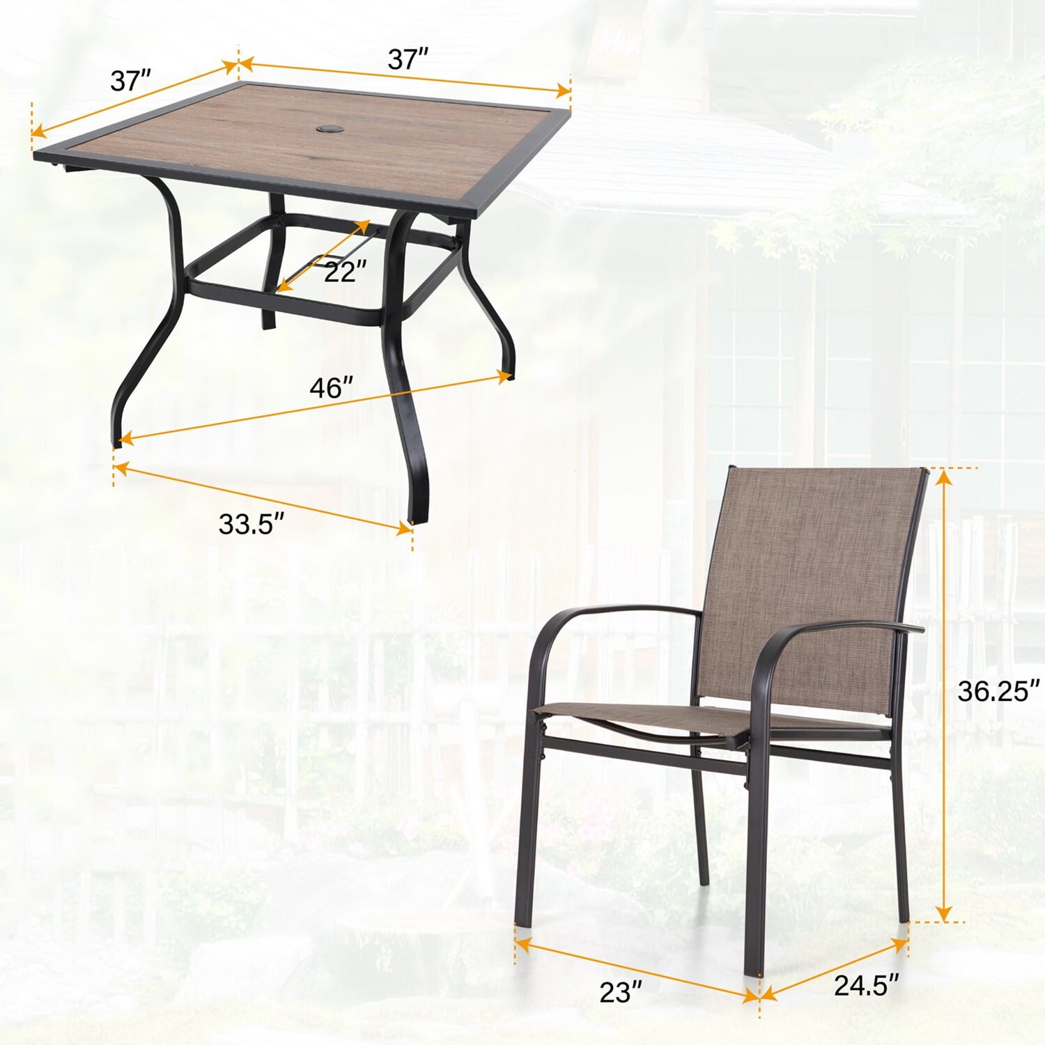 5 Piece Outdoor Dining Set Pat - огляд і ціна Kids Outdoor Dining Set