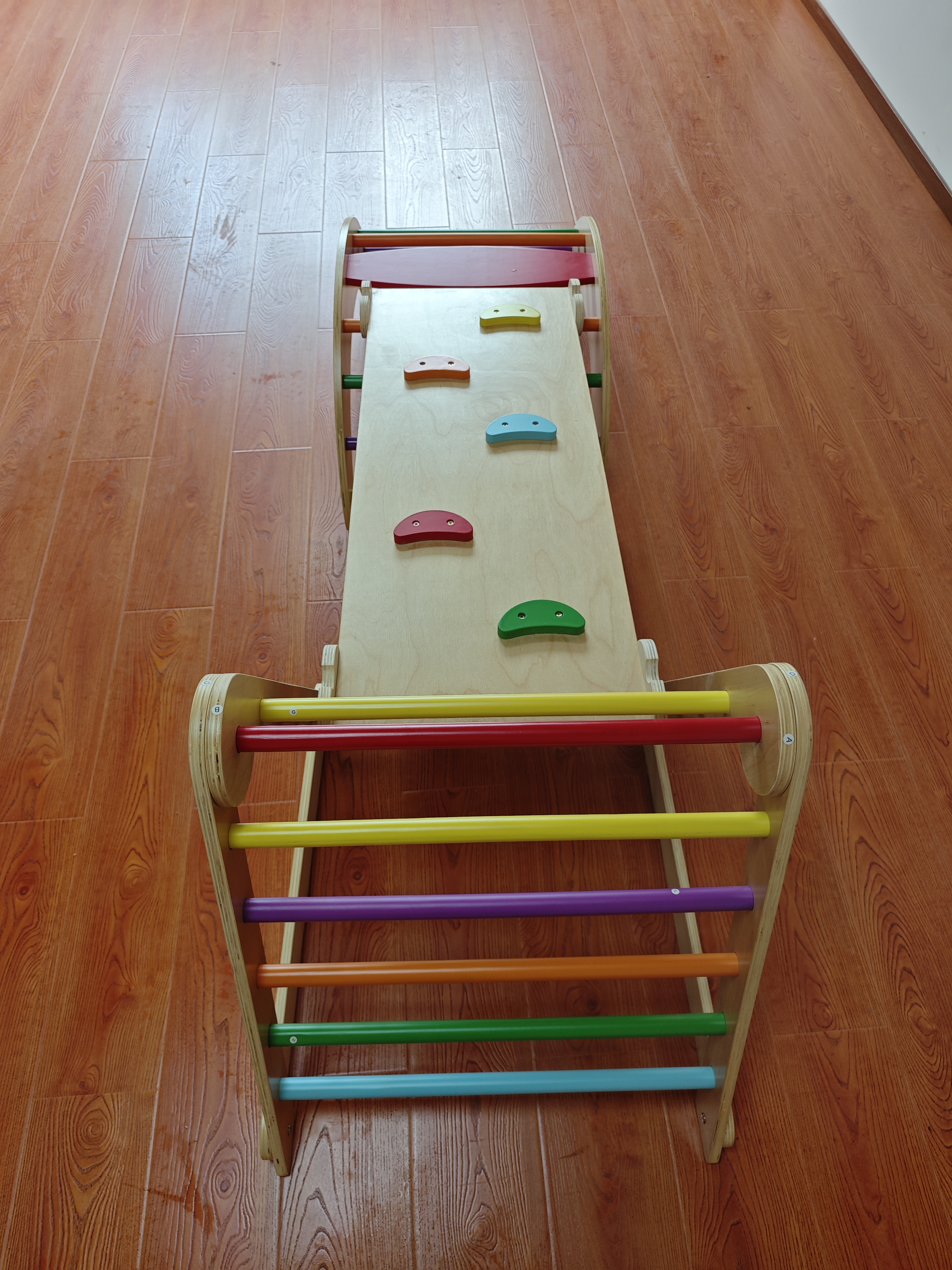 Hot Selling 3-in-1 Montessori  - огляд і ціна Kids Outdoor Wooden Climbing Frame