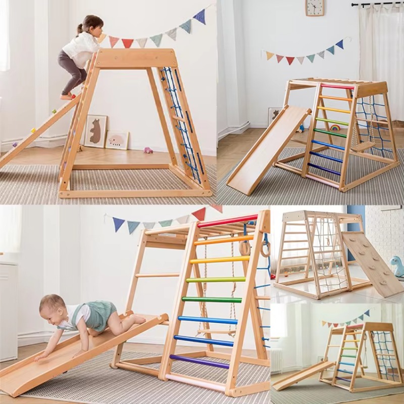 Cheap Kids Climbing Frame Baby - огляд і ціна Kids Outdoor Wooden Climbing Frame