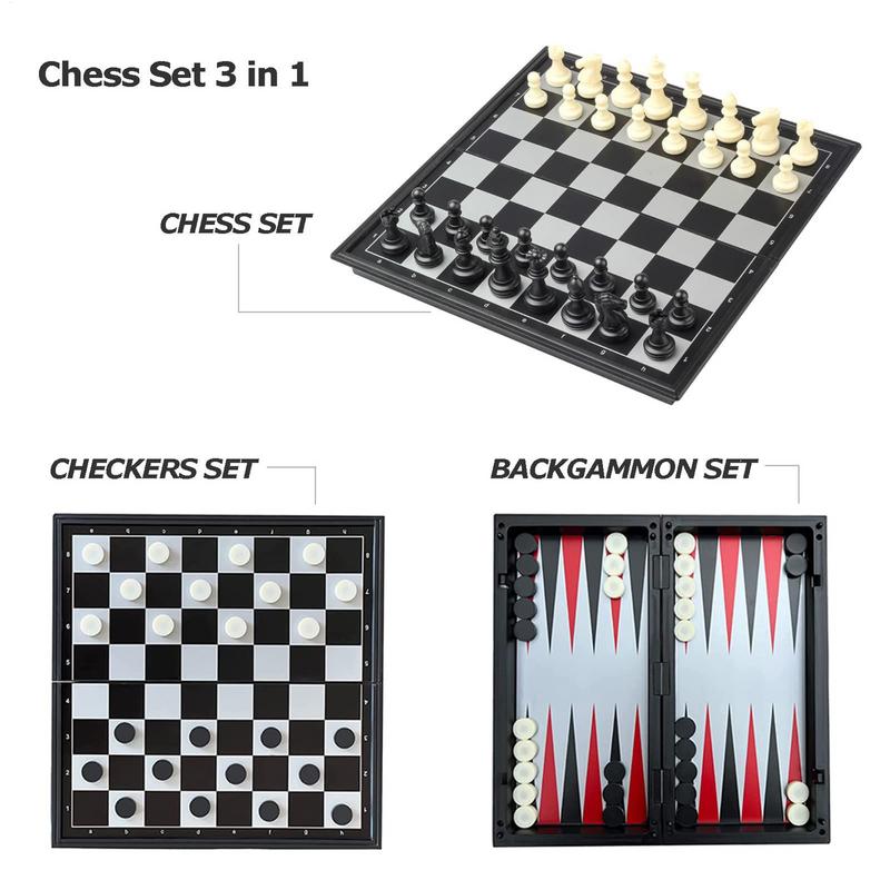 Travel Chess Set Chess Set For - огляд і ціна Kids Outdoor Learning Activities