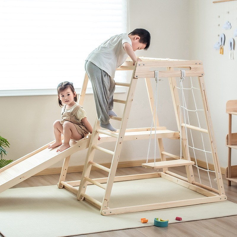 Jungle Gym Kids Outdoor Solid  - огляд і ціна Kids Outdoor Wooden Climbing Frame