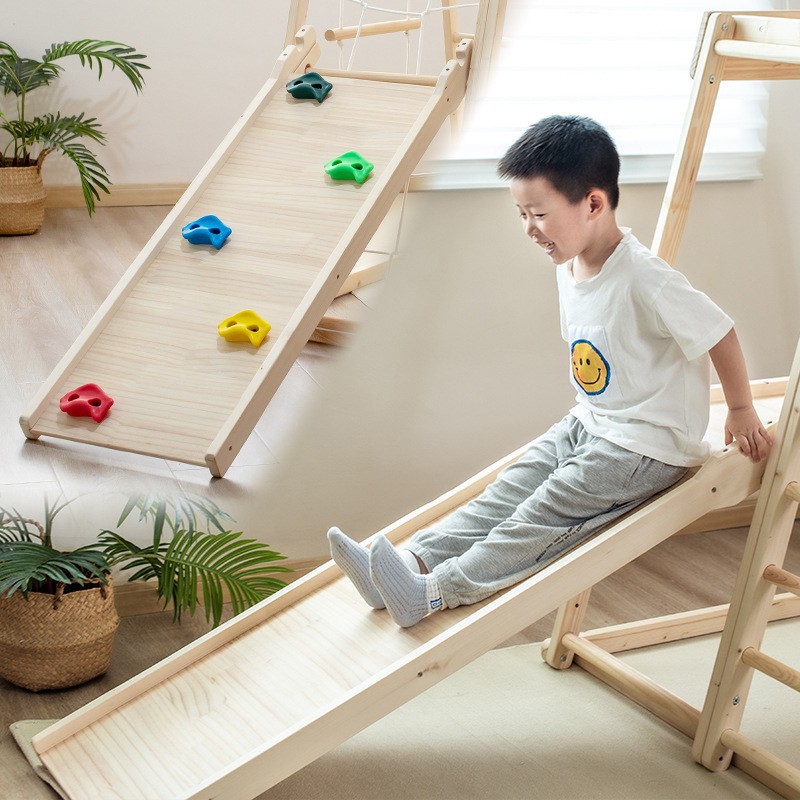 Jungle Gym Kids Outdoor Solid  - огляд і ціна Kids Outdoor Wooden Climbing Frame