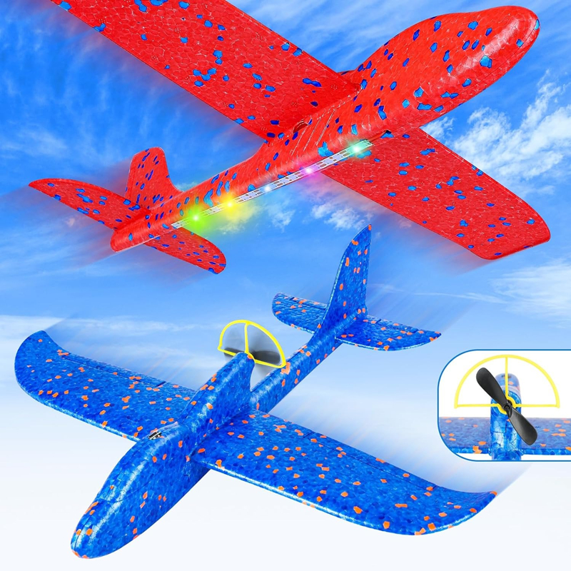 Electric Foam Plane Glider Han - огляд і ціна Kids Outdoor Exercise Equipment