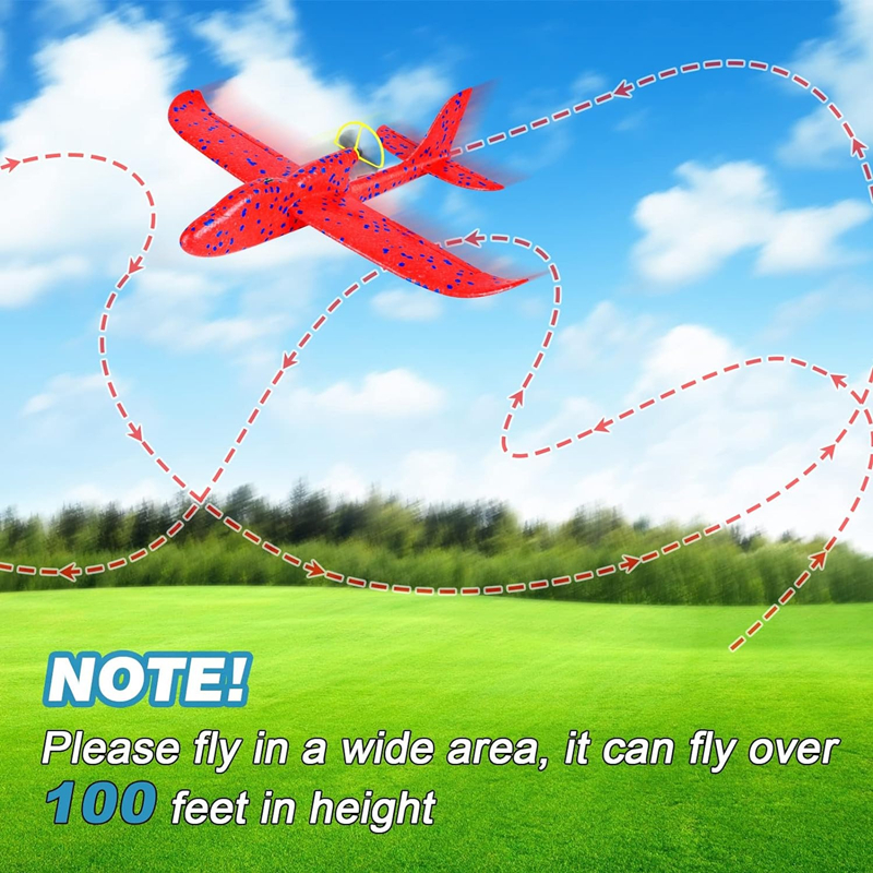 Electric Foam Plane Glider Han - огляд і ціна Kids Outdoor Exercise Equipment