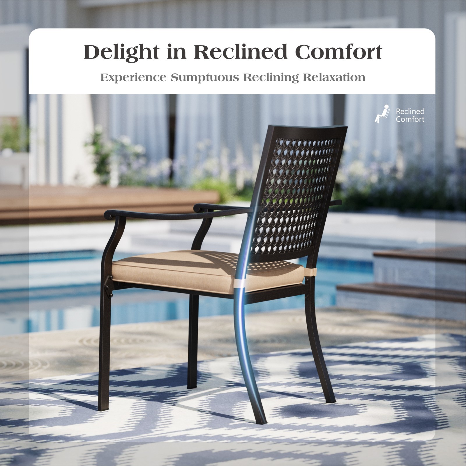 Outdoor Dining Chairs Set of 2 - огляд і ціна Kids Outdoor Dining Set