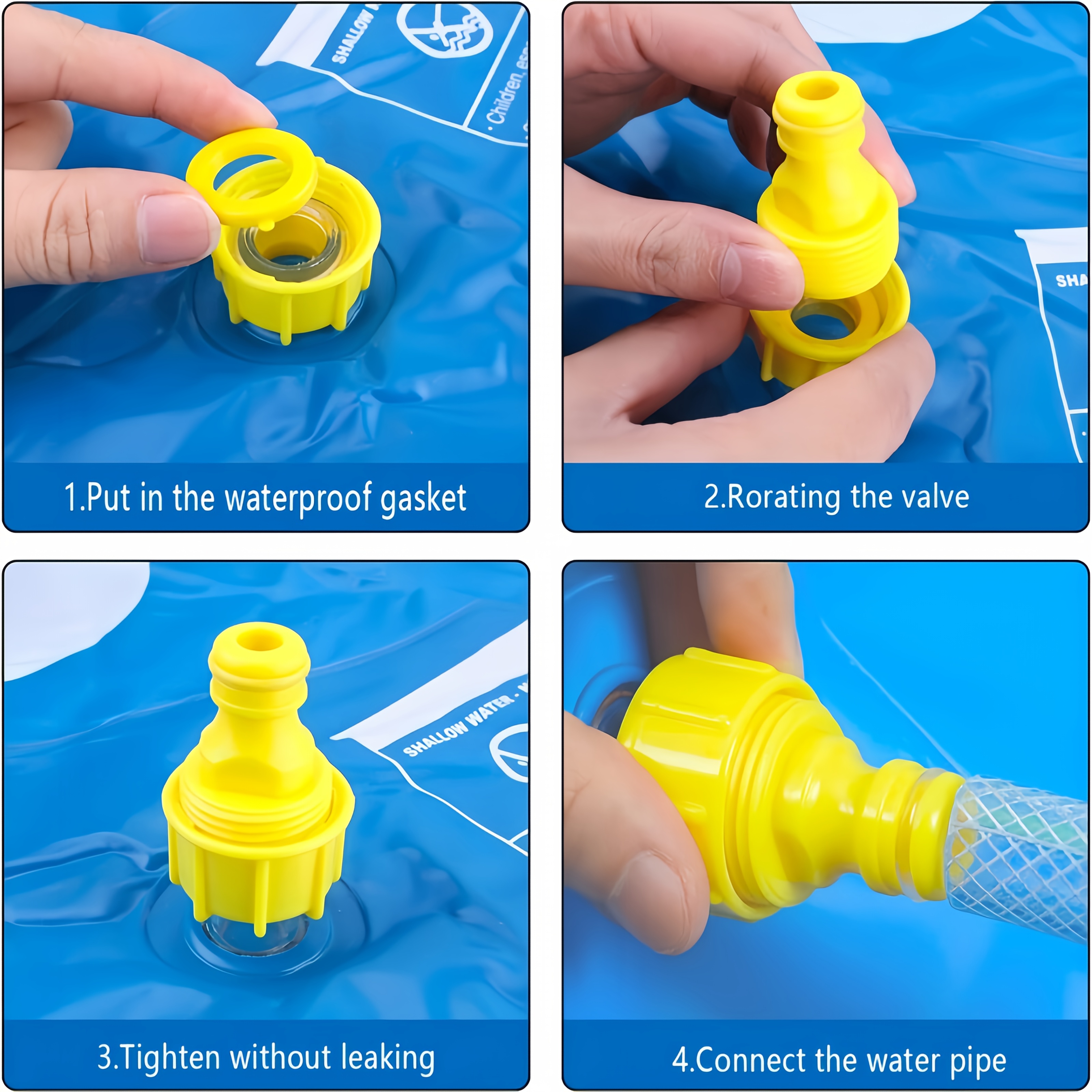 PVC Inflatable Splash Pad Spri - огляд і ціна Kids Outdoor Exercise Equipment