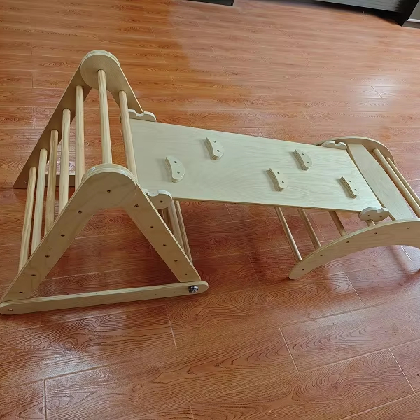 Hot Selling 3-in-1 Montessori  - огляд і ціна Kids Outdoor Wooden Climbing Frame