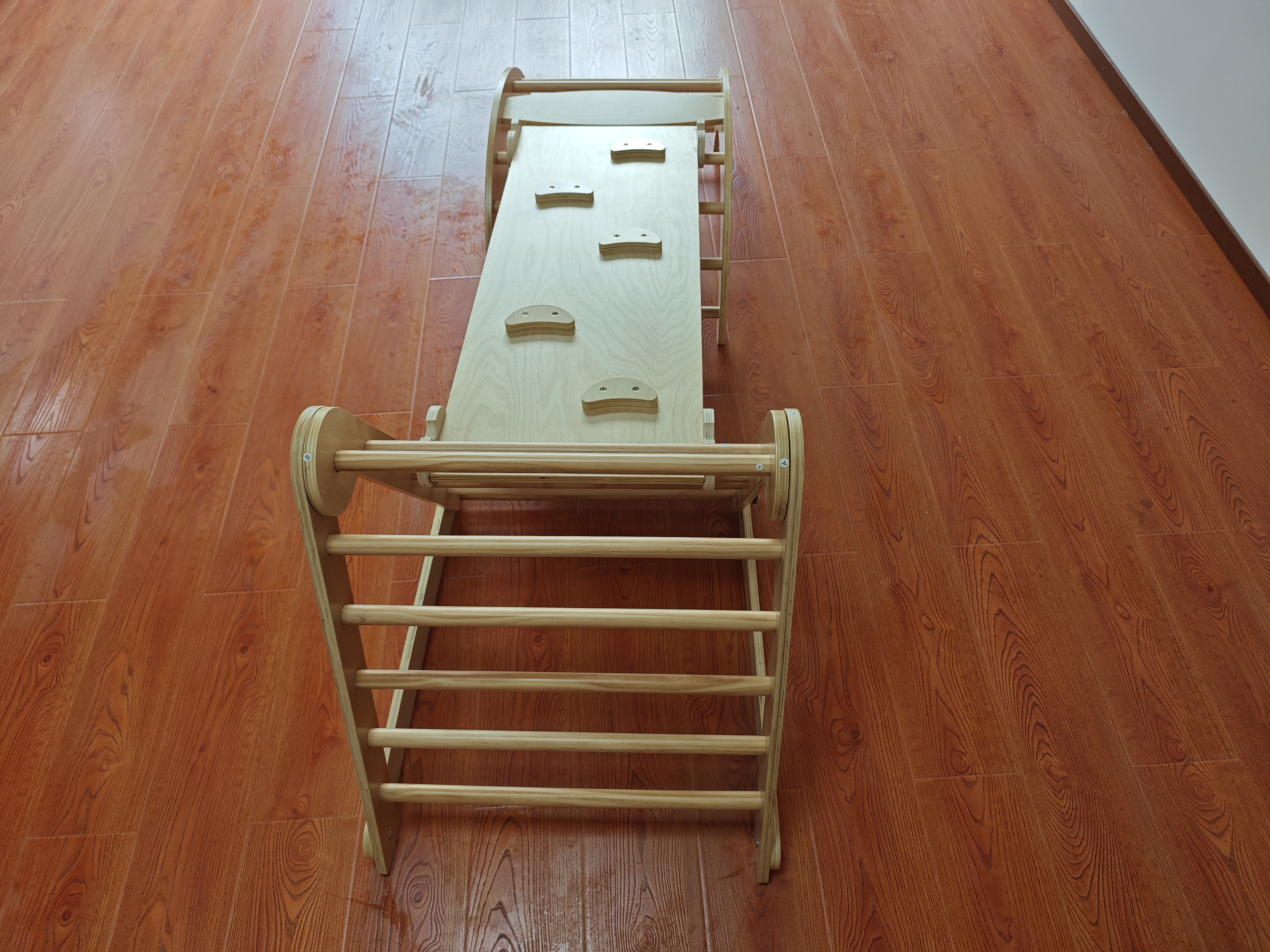 Hot Selling 3-in-1 Montessori  - огляд і ціна Kids Outdoor Wooden Climbing Frame