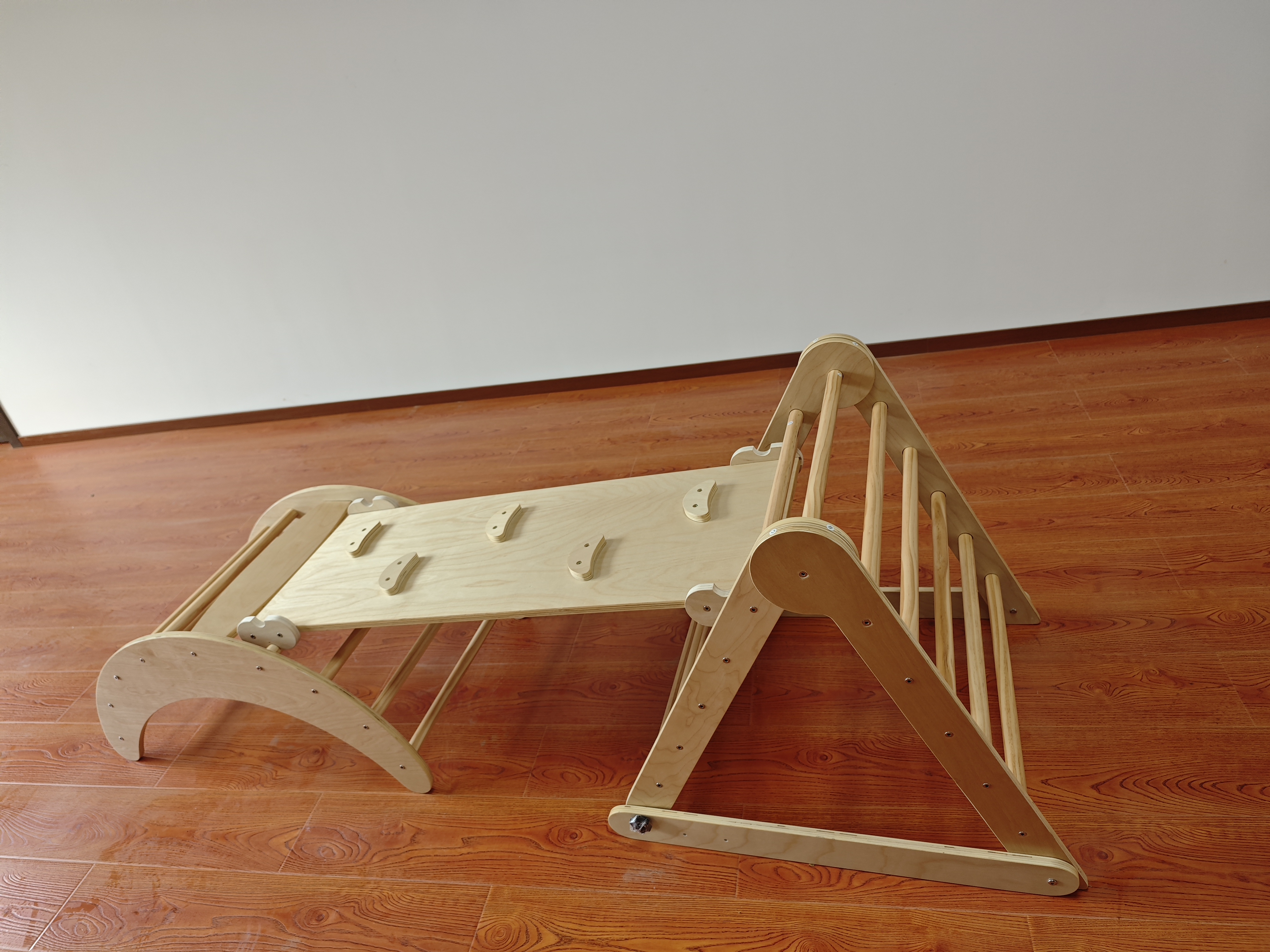 Hot Selling 3-in-1 Montessori  - огляд і ціна Kids Outdoor Wooden Climbing Frame