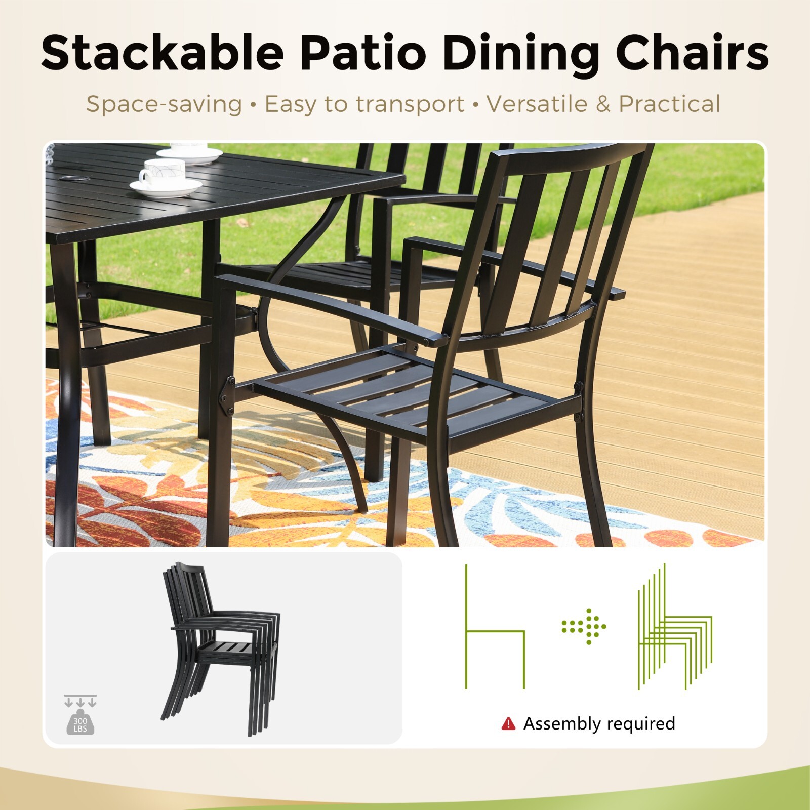 9 Piece Patio Dining Set Outdo - огляд і ціна Kids Outdoor Dining Set