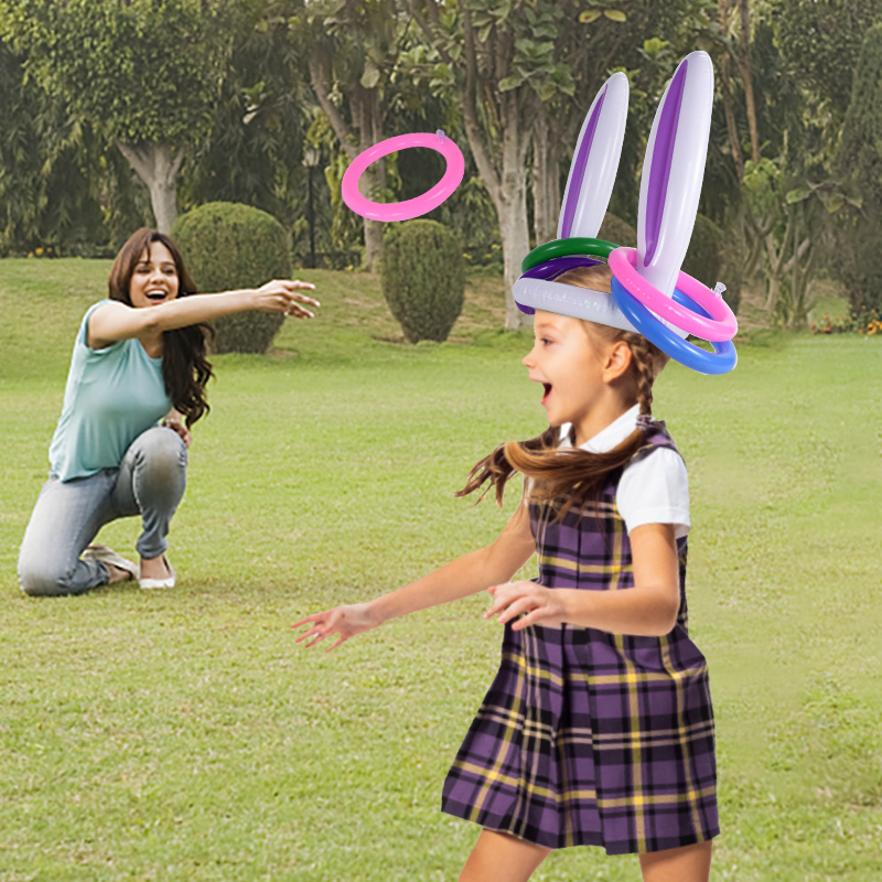 Easter Party Game Inflatable R - огляд і ціна Kids Outdoor Easter Toys