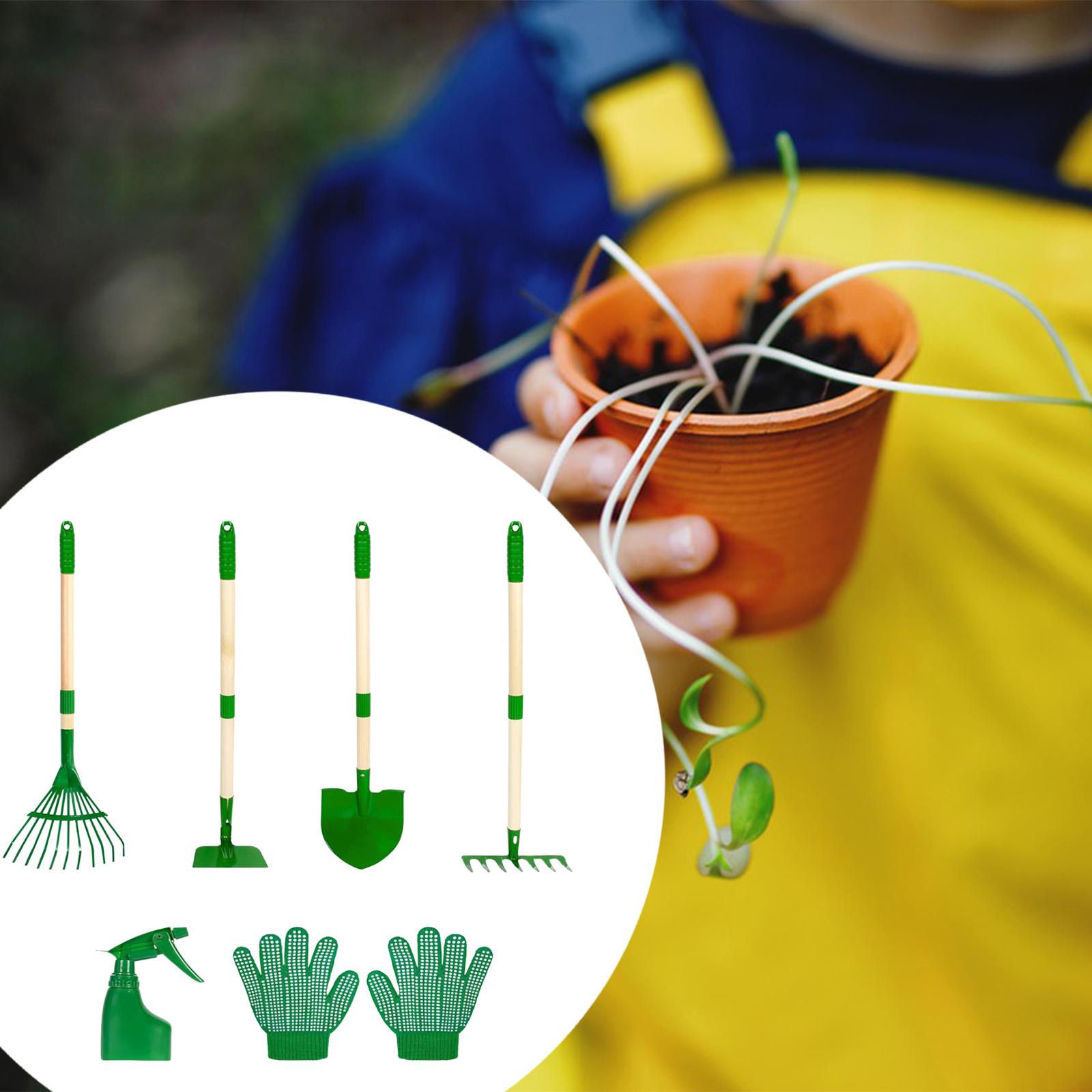 Kids Gardening Tools Set with  - огляд і ціна Kids Outdoor Learning Activities