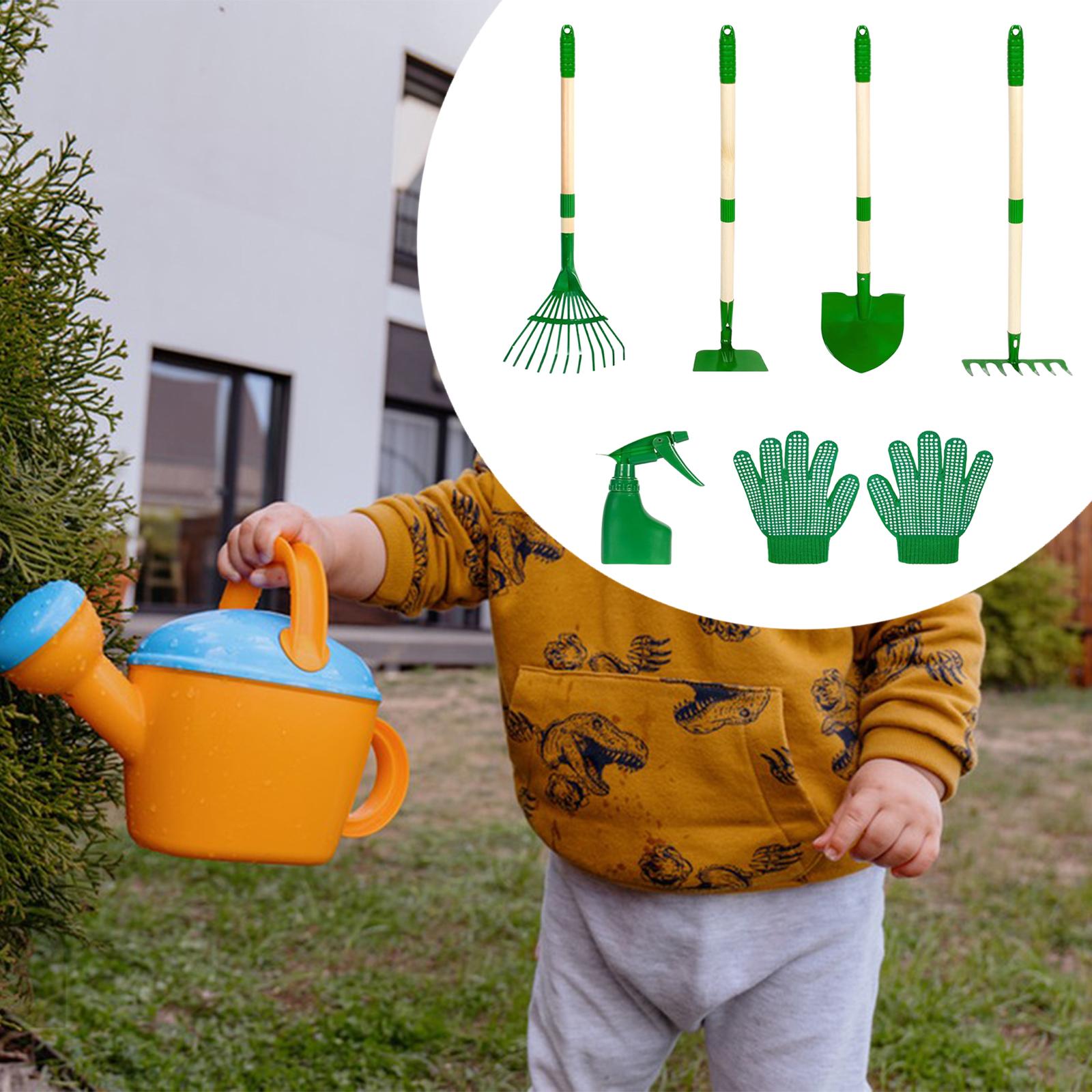 Kids Gardening Tools Set with  - огляд і ціна Kids Outdoor Learning Activities