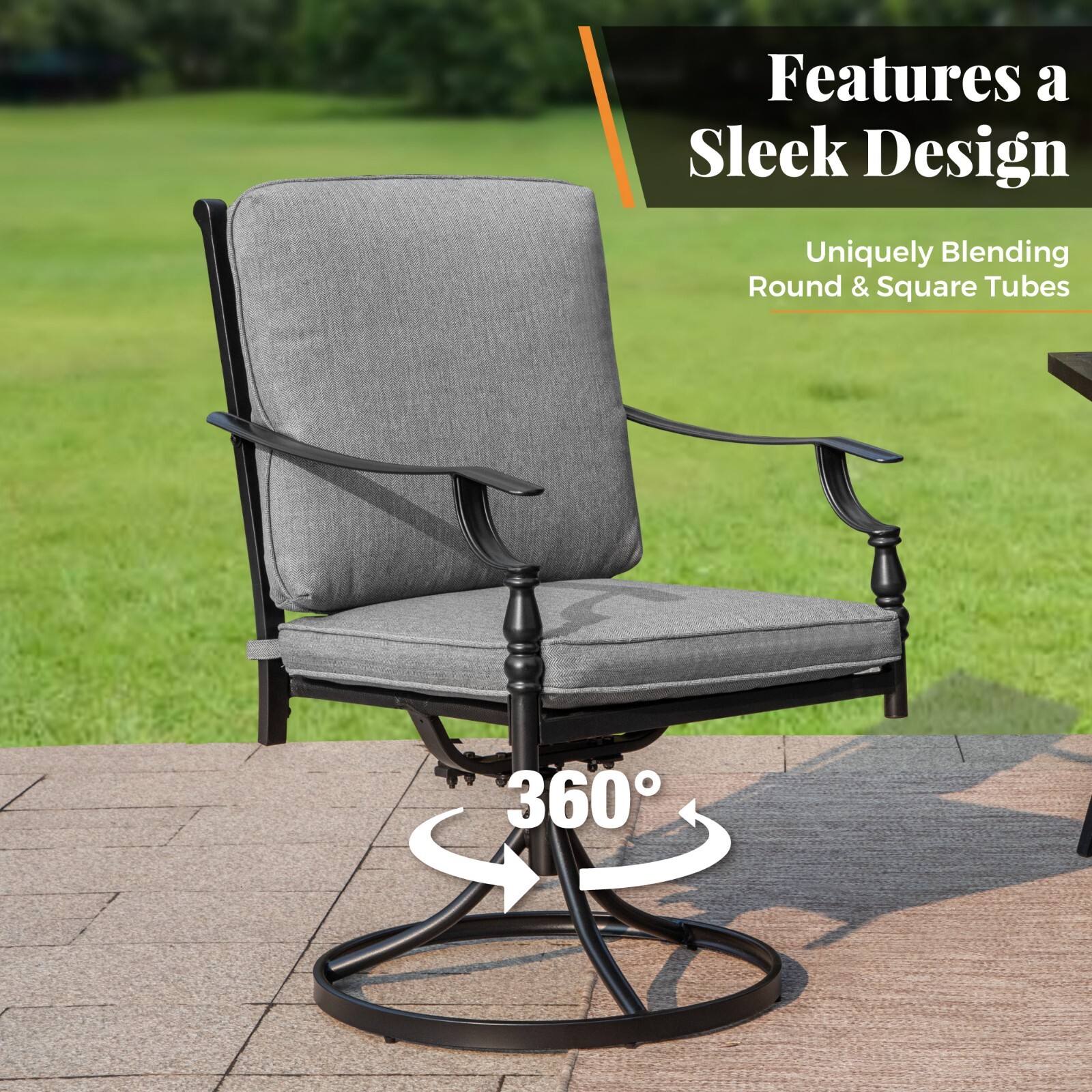 Patio Dining Chair Set of 2 Ou - огляд і ціна Kids Outdoor Dining Set