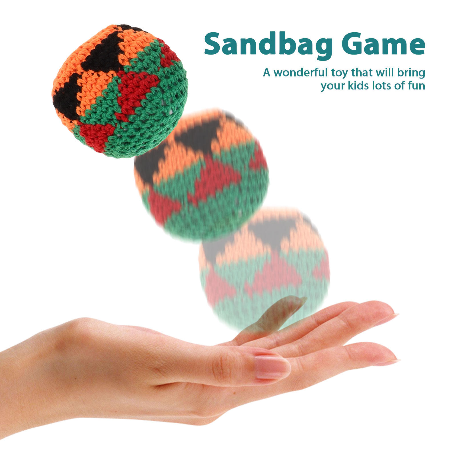 6Pcs Soft Woolen Sandbags Kids - огляд і ціна Kids Outdoor Learning Activities