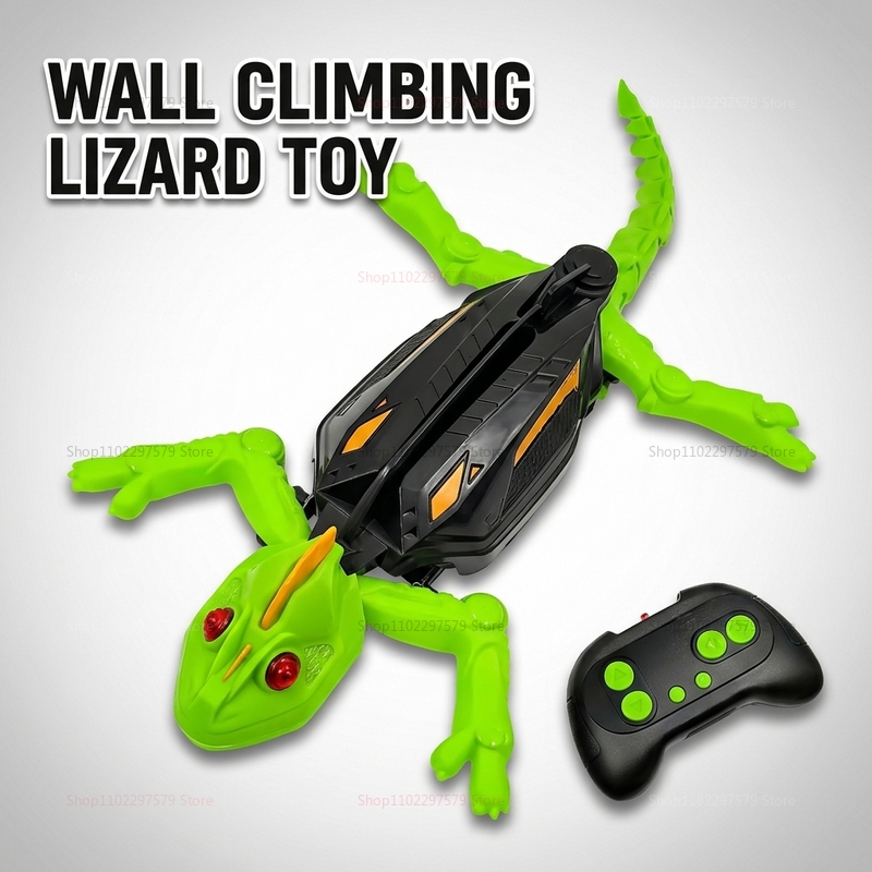 Smart Wall Climbing Lizard Toy - огляд і ціна Kids Outdoor Climbing Wall