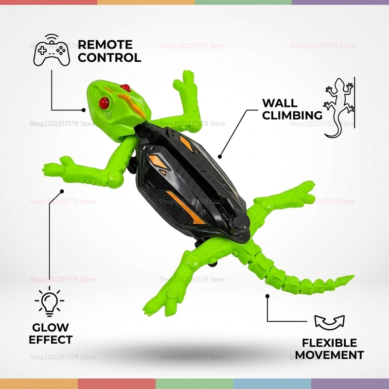 Smart Wall Climbing Lizard Toy - огляд і ціна Kids Outdoor Climbing Wall