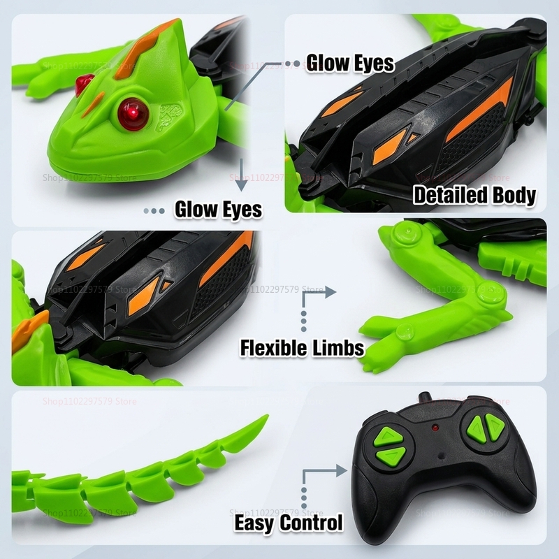 Smart Wall Climbing Lizard Toy - огляд і ціна Kids Outdoor Climbing Wall
