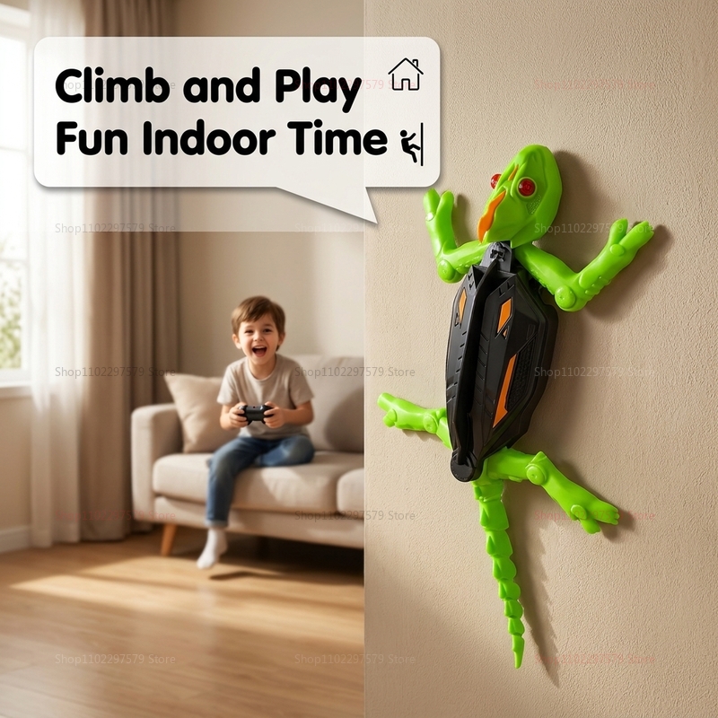 Smart Wall Climbing Lizard Toy - огляд і ціна Kids Outdoor Climbing Wall