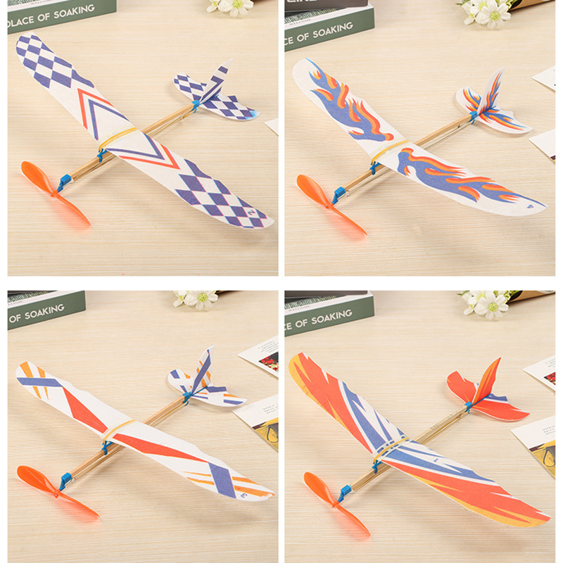 5/10Pcs Rubber Band Powered Ai - огляд і ціна Kids Outdoor Exercise Equipment