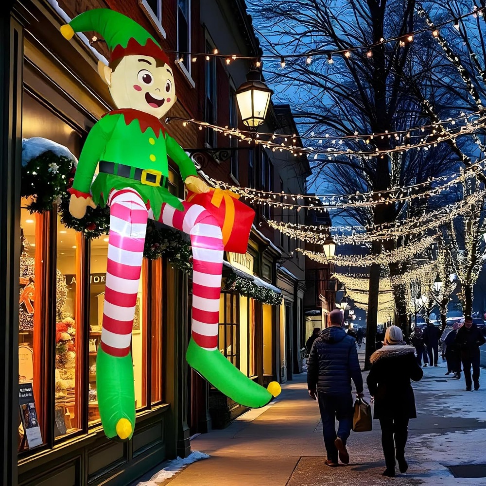 8FT Christmas Inflatables Sitt - огляд і ціна Kids Outdoor Gifts