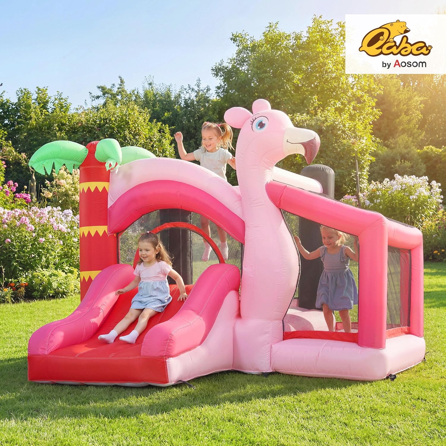 4-in-1 Kids Inflatable Bouncy  - огляд і ціна Kids Outdoor Basketball