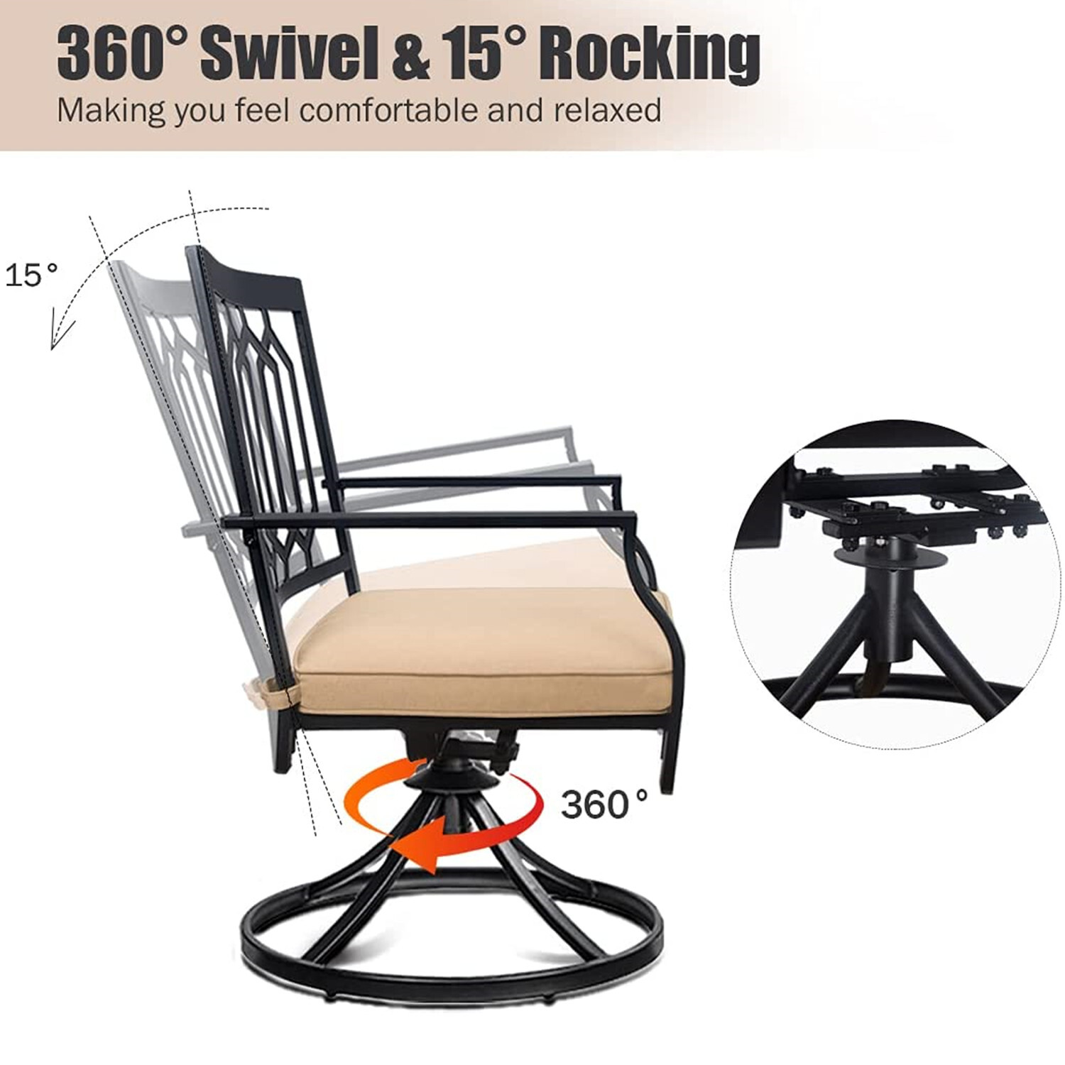 Patio Dining Chair Set of 2 He - огляд і ціна Kids Outdoor Dining Set