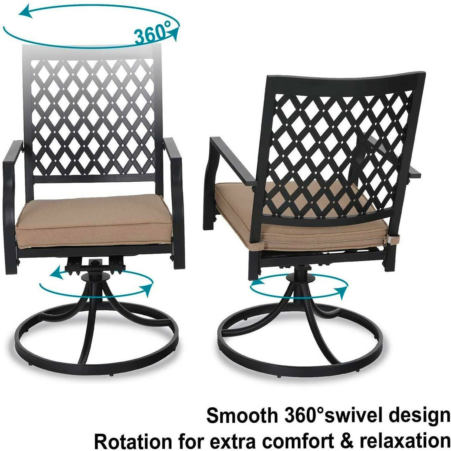 Patio Dining Chair Set of 2 He - огляд і ціна Kids Outdoor Dining Set