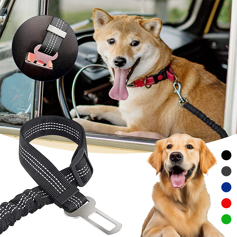 Pet Dog Seat Belt Adjustable H - огляд і ціна Swing Seat Belt