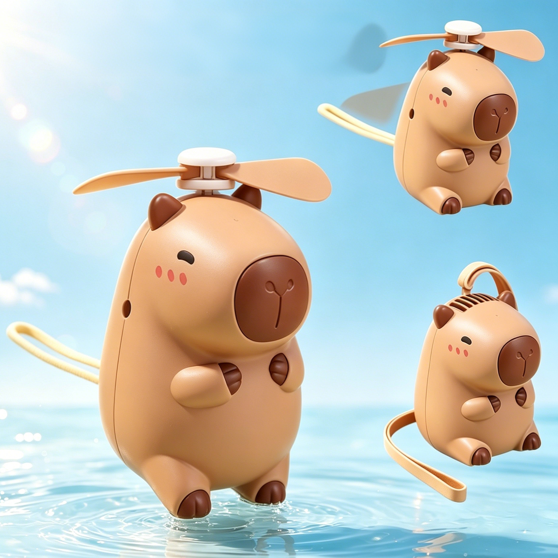 Cartoon Capybara Handheld Mini - огляд і ціна Kids Outdoor Gifts