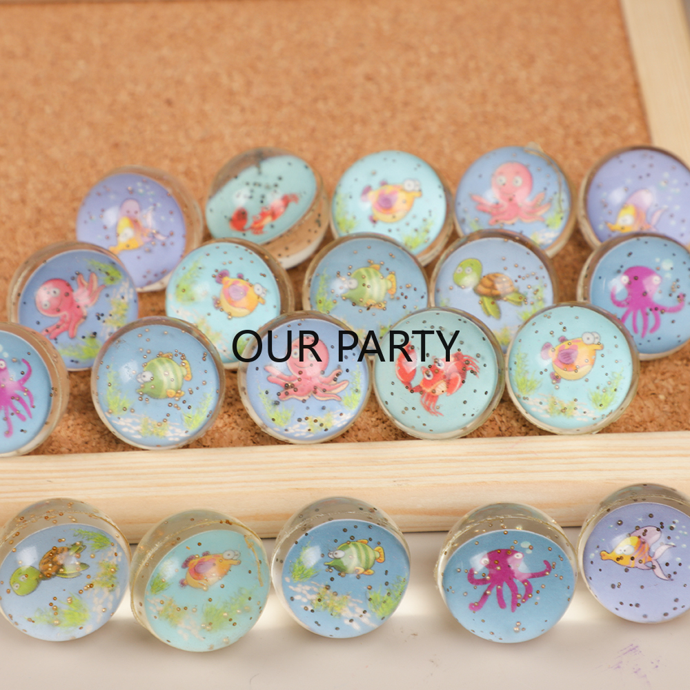10Pcs Ocean Animal Theme Glitt - огляд і ціна Kids Outdoor Easter Toys
