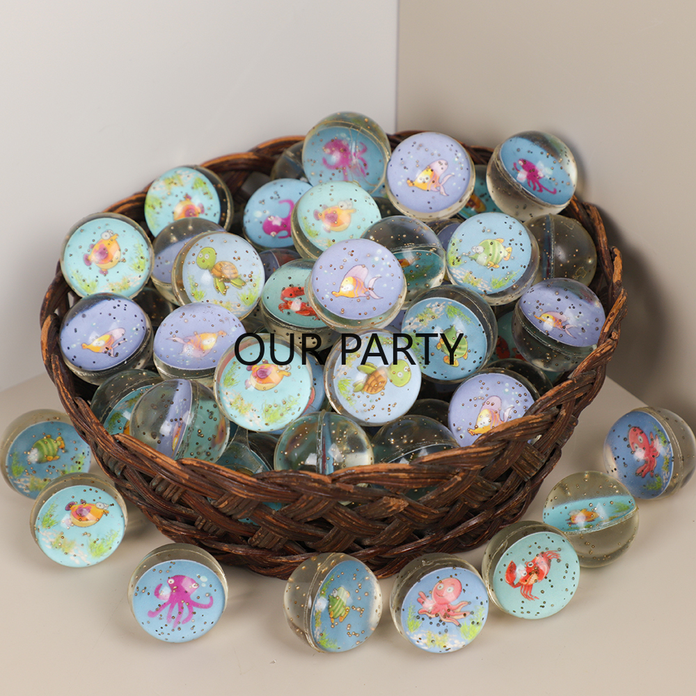 10Pcs Ocean Animal Theme Glitt - огляд і ціна Kids Outdoor Easter Toys