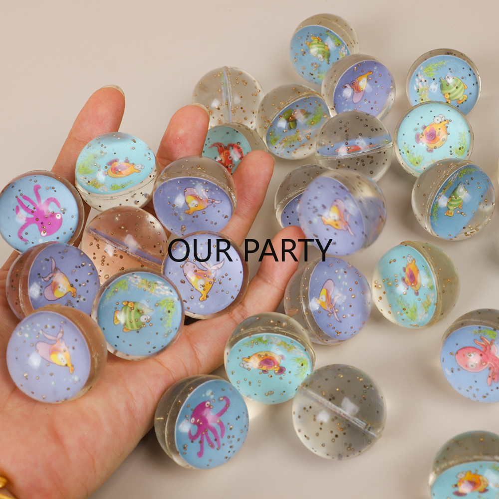 10Pcs Ocean Animal Theme Glitt - огляд і ціна Kids Outdoor Easter Toys
