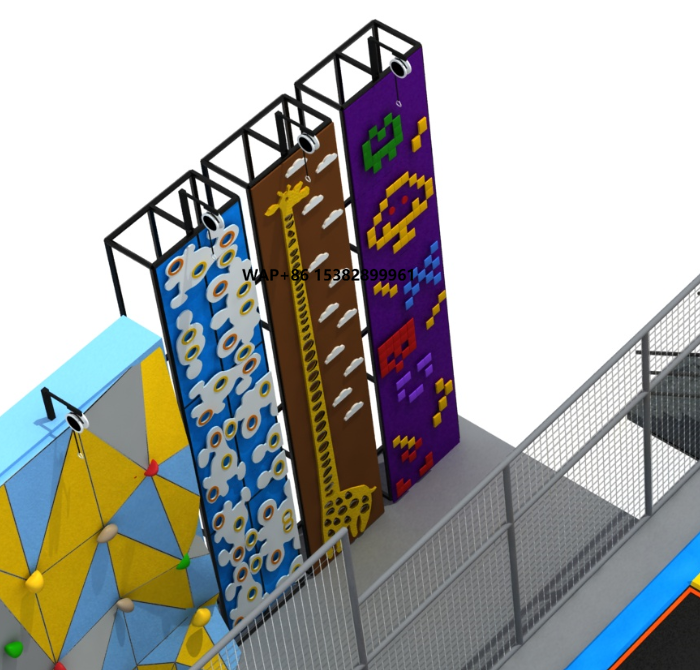 Indoor and Outdoor Artificial  - огляд і ціна Kids Outdoor Climbing Wall