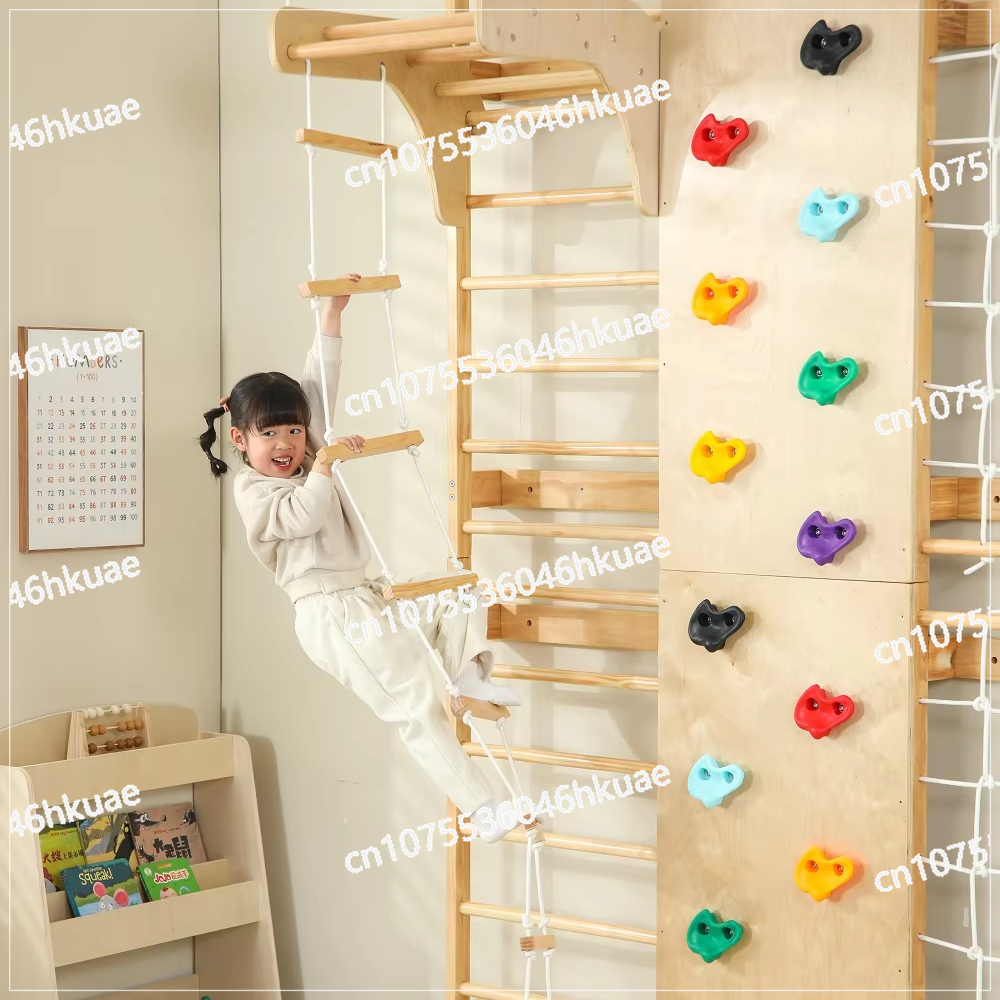 In-Stock Kids Climbing Frame – - огляд і ціна Kids Outdoor Wooden Climbing Frame