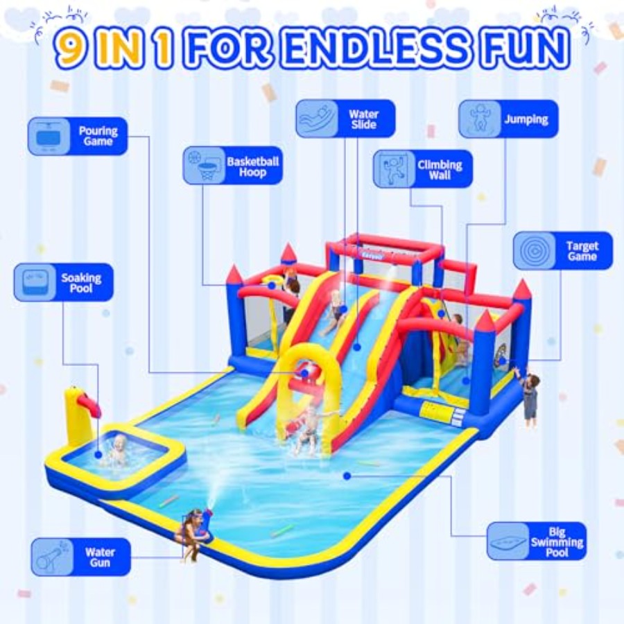 Outdoor large inflatable water - огляд і ціна Kids Outdoor Climbing Wall