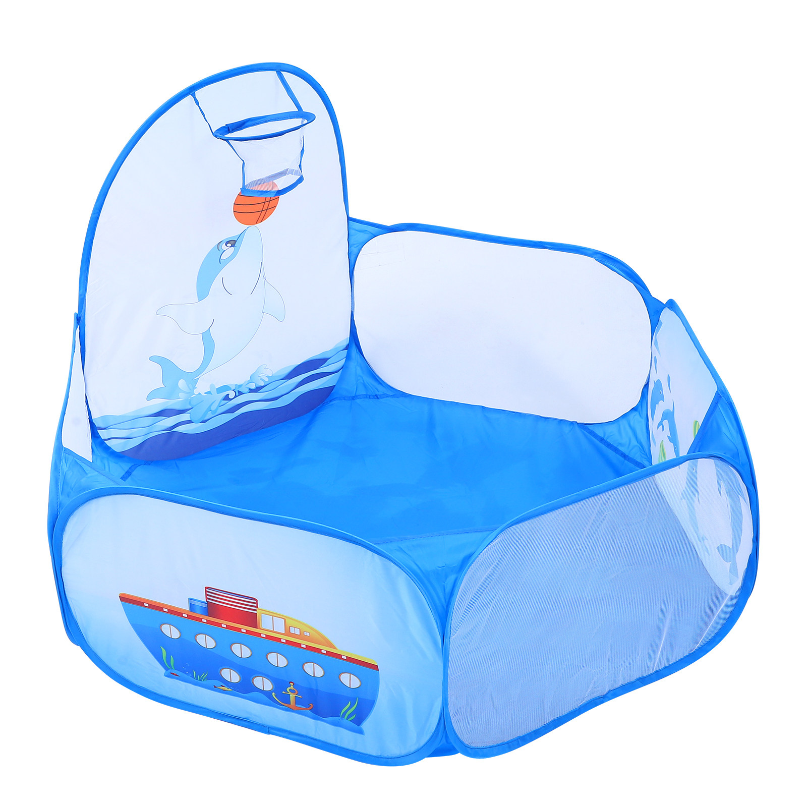 1Pcs Ocean Ball Pool Folding B - огляд і ціна Kids Outdoor Basketball