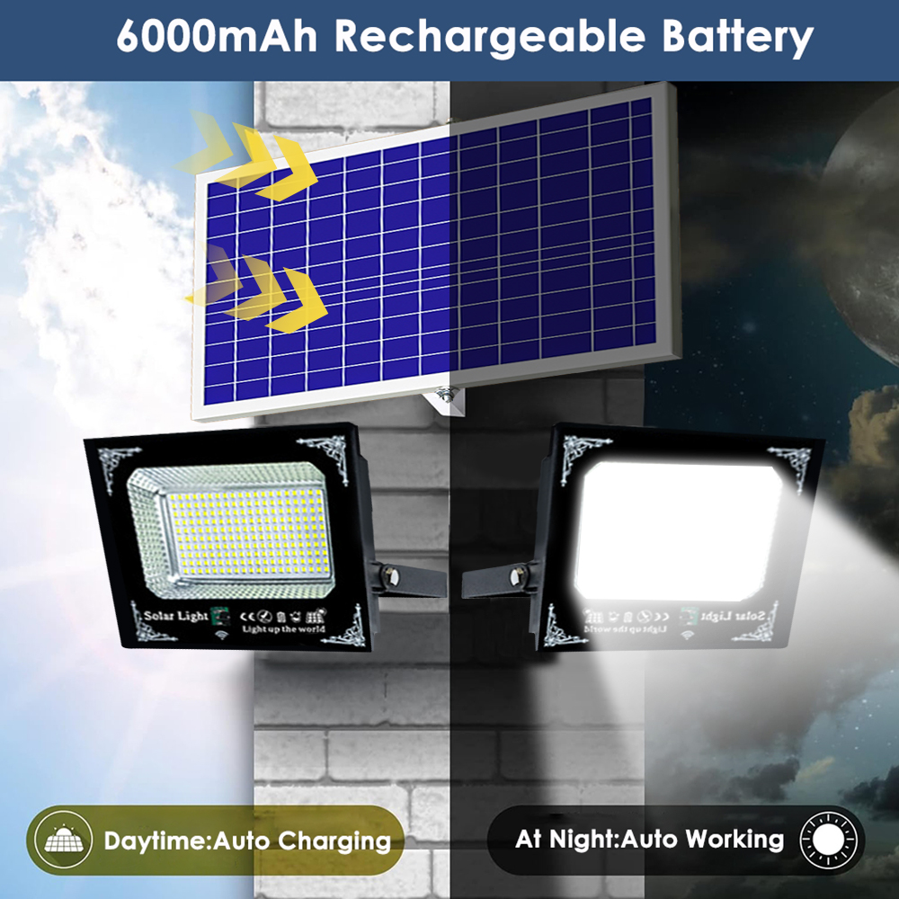 500W Led Solar Light High Brig - огляд і ціна Balance Beam Outdoor